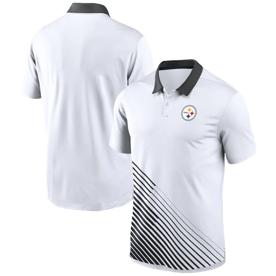 Men 2024 NFL Polo Pittsburgh Steelers white